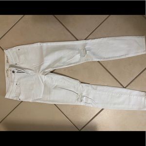 Pacsun White Ripped Jeans